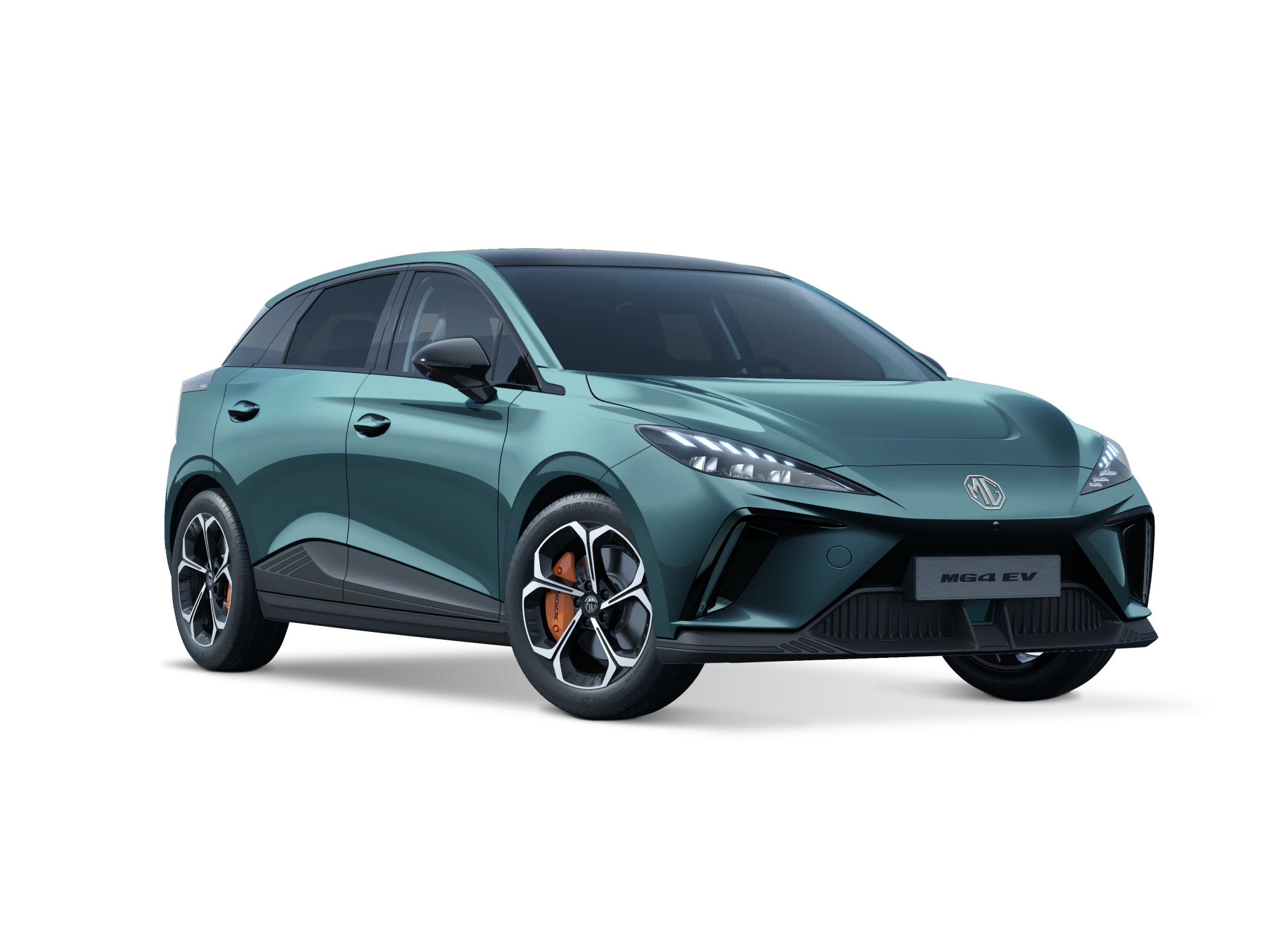 Nouvelle MG4 XPOWER 64 kWh Irises Cyan + Toit noir