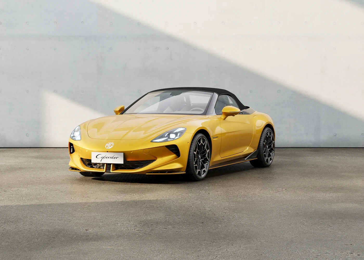 Cyberster 2WD Inca Yellow / Toit souple noir / Intérieur gris