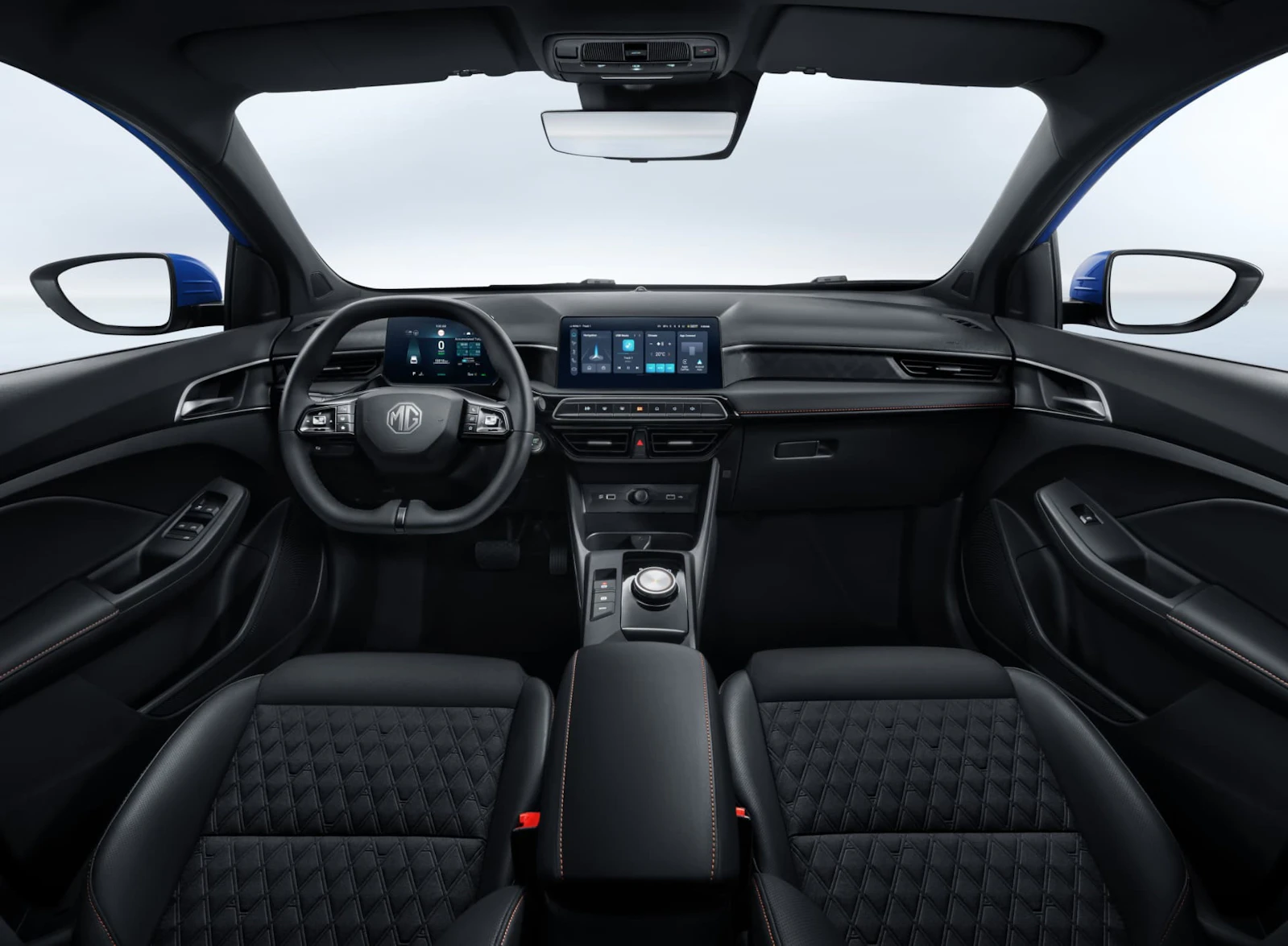 MG3 1.5L Hybrid+  Luxury Dover White MY25.5 - intérieur